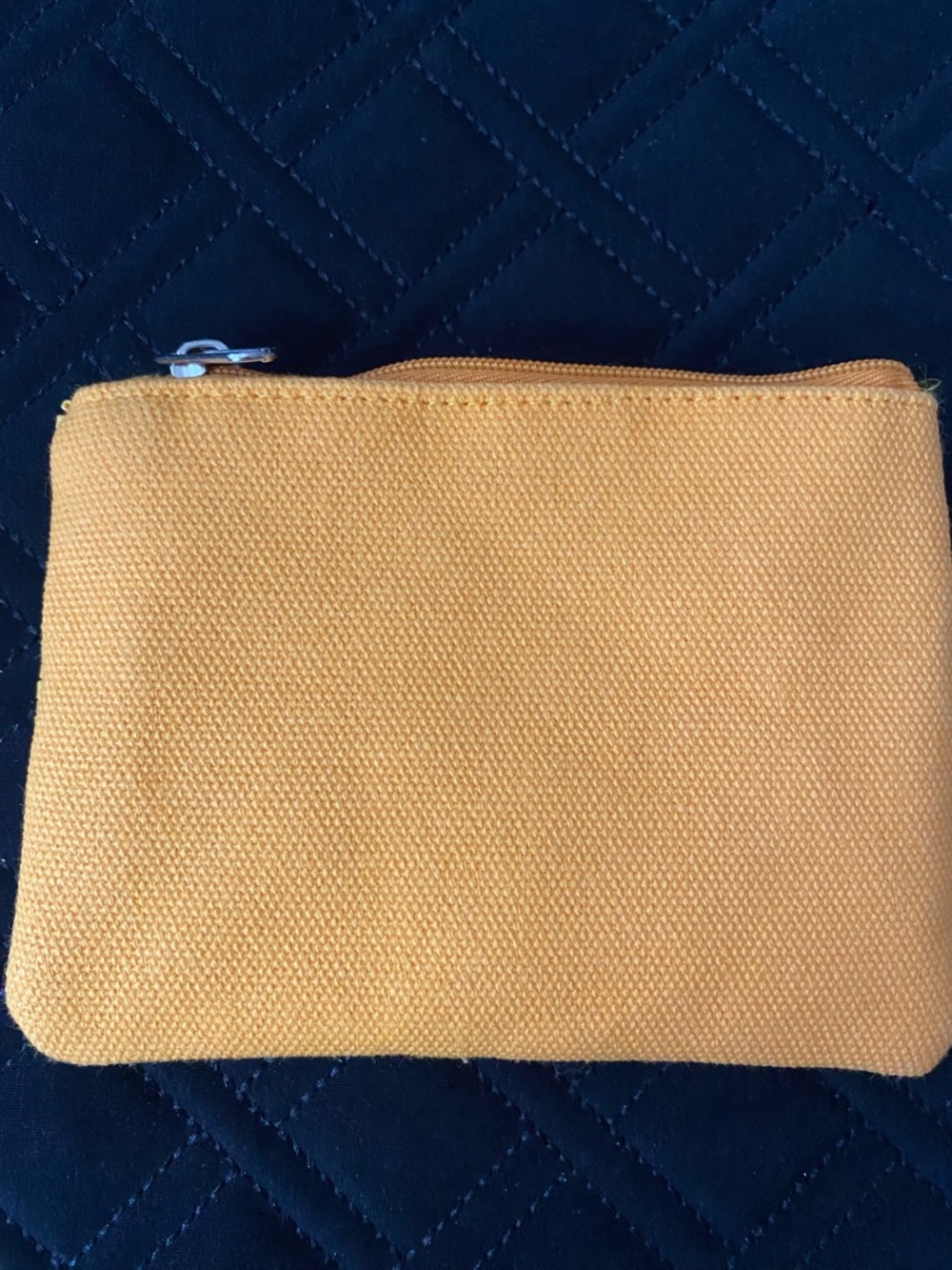 Yellow Seed Beaded Bee Kind Coin Purse - Picture 2 of 9